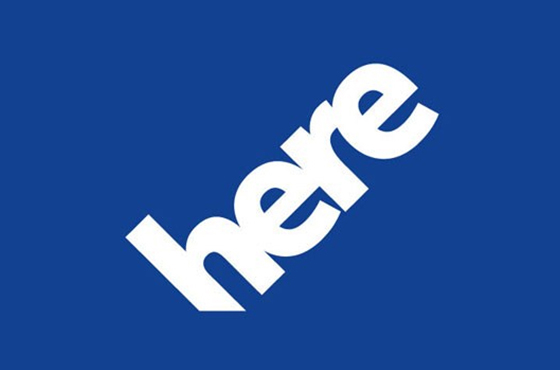 诺基亚全新云地图Here新logo