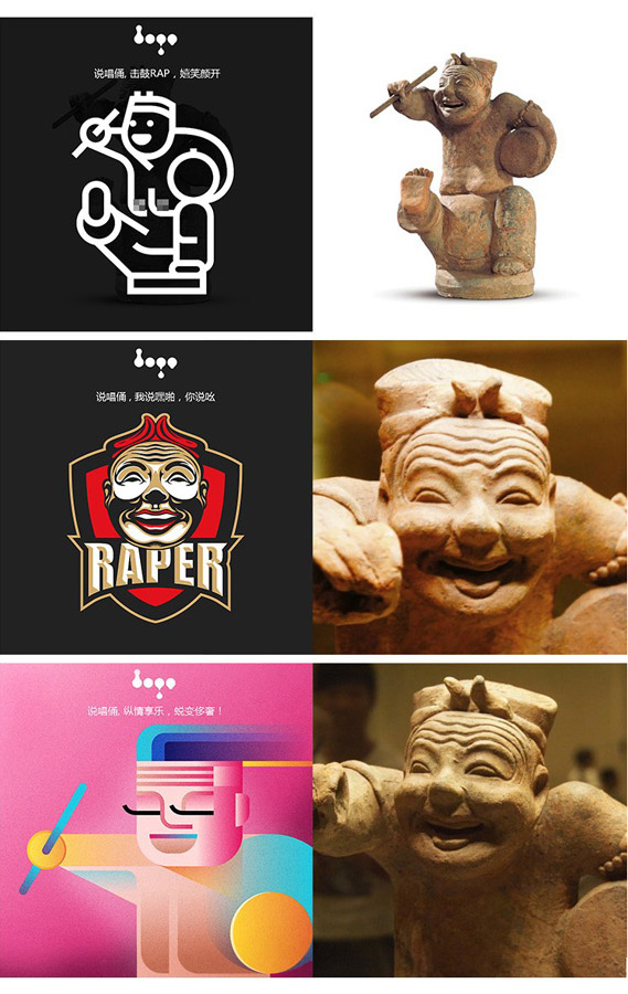 3款完全不同风格LOGO设计即引用同一种元素_昆明LOGO设计