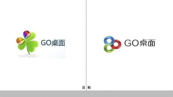 手机桌面软件“GO桌面”启用新LOGO_昆明LOGO设计