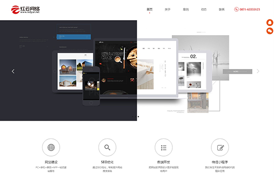 红云网络网站设计