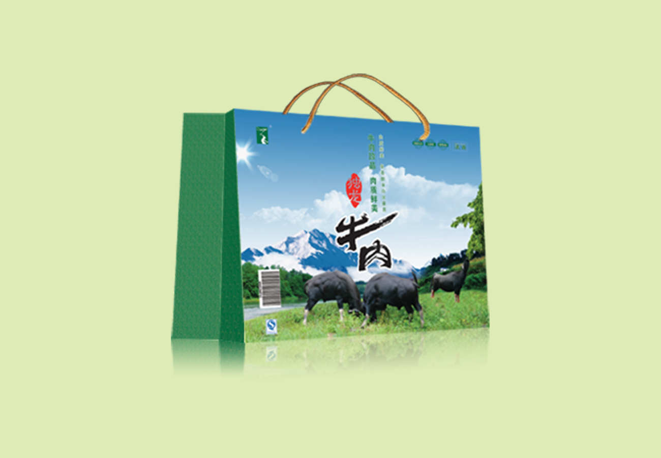 怒江明盛商贸有限公司牛肉包装设计_昆明包装设计