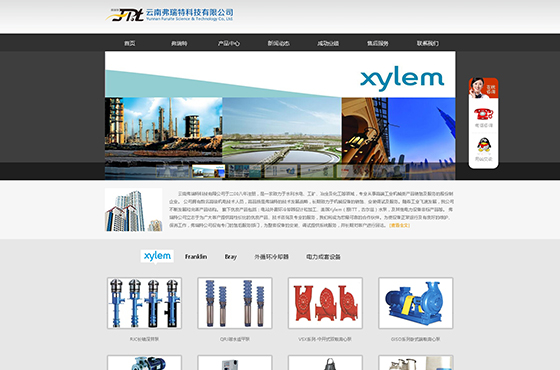 云南弗瑞特科技有限公司网站设计