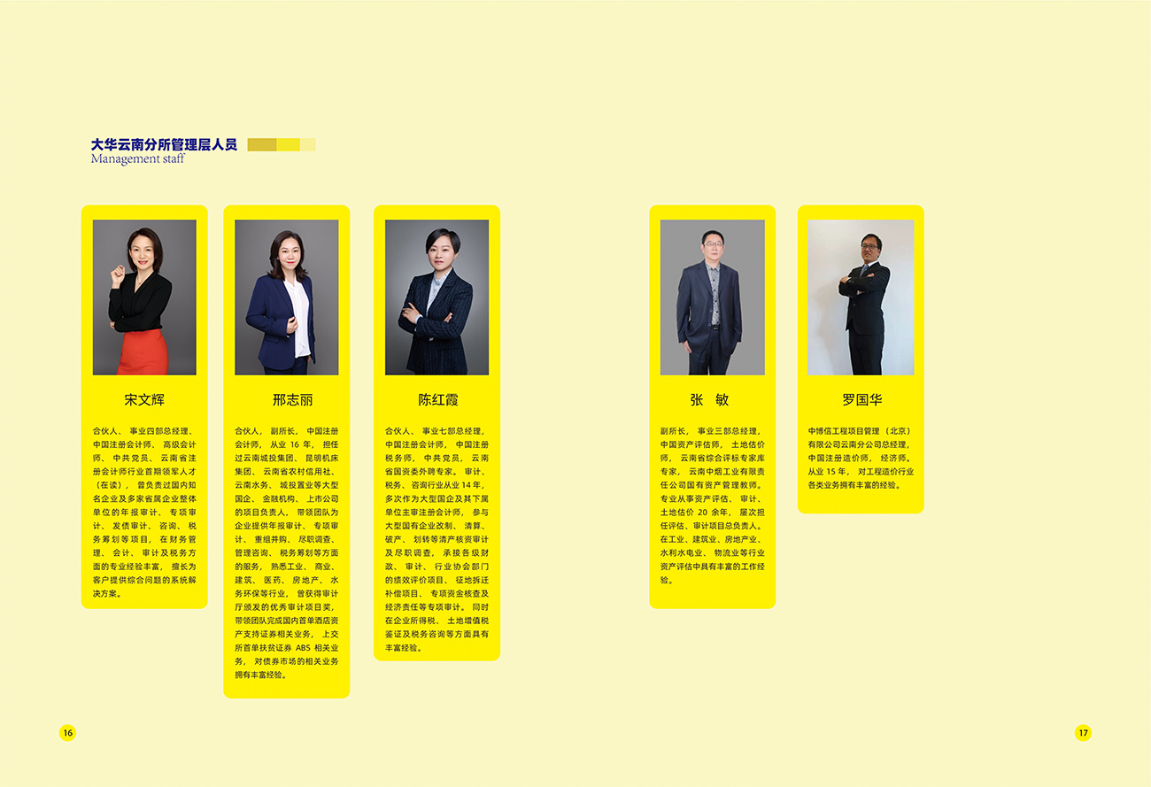 大华会计师事务所云南分所画册设计_昆明画册设计09