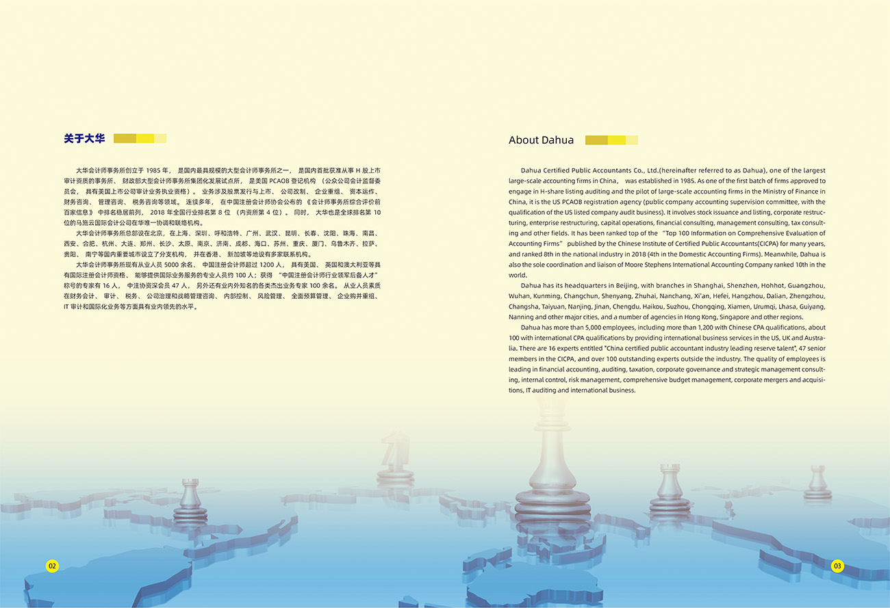 大华会计师事务所云南分所画册设计_昆明画册设计02